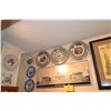 Image 1 : US CAPITOL SOUVENIRS PLATES, TRIVIT & FRAMED ART (31" X 11 1/2") (10 PCS)