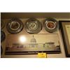 Image 4 : US CAPITOL SOUVENIRS PLATES, TRIVIT & FRAMED ART (31" X 11 1/2") (10 PCS)