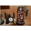 Image 4 : FOREST SCENE W/DEER, STEIN & CLOCK (11 PCS)