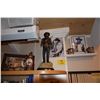 Image 1 : JOHN WAYNE MEMORABILIA: STATUE, STEIN, MUGS,  & SHADOW BOX