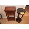 Image 1 : SIDE TABLES, 1 W/RIFLE BASE (2 PCS)
