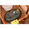 Image 1 : BRONZE SEA OTTER ON MARBLE BASE; SIGNED WYLAND (12" X 8 1/4")