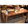 Image 1 : RATTAN SOFA TABLE (60" X 15")