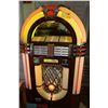 Image 1 : WURLITZER-ONE MORE TIME REPLICA JUKE BOX -VINYL, MODEL OMT 1015 W/EXTRA RECORDS