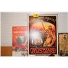 Image 1 : MUSTANG RANCH POSTER & GONE WITH THE WIND POSTER (2 PCS)
