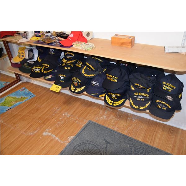 COLLECTION OF BALL CAPS