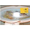 Image 2 : AUSTRIAN CHINA FISH PLATES (14 PCS)