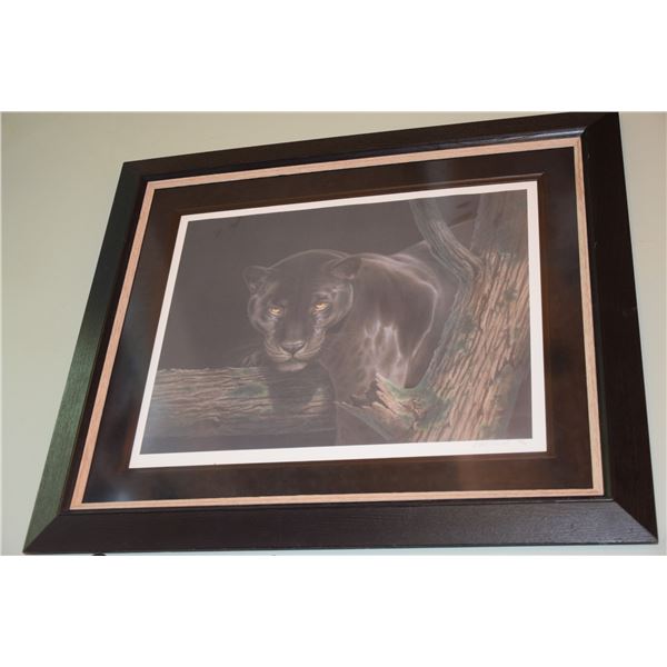 FRAMED ART, "PANTHER"