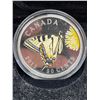 Image 1 : 2013 50 Cent Silver Plated Coin Butterflies of Canada