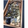 Image 3 : Lot of Vintage Hardware. Handles Hinges Etc