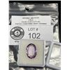 Image 1 : Natural Amethyst 7.66 ct 116.46x11.57x5.75mm Oval Cut- Loupe Clear-Brazil-Untreated