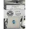 Image 1 : Swiss Blue Topaz 1.465 ct 8.51x5.91x4.12mm Pear Cut-Loupe Clean-Brazil