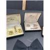 Image 2 : Vintage Men's Bow Ties & Jewelry Sets