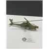 Image 2 : Lot of 2 Ertl Military Helicopters 7"