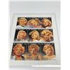 Image 2 : Marilyn Monroe, St. Vincent $1 Limited Editon Stamps (9) With COA