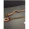 Image 2 : 2 Vintage 29" L Heavy Duty Threshing Wrenches