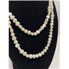 Image 2 : Natural South Sea Baroque Pearl Necklace 35" L