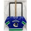 Image 1 : 23" W Vancouver Canucks Jersey TV Tray with Stand