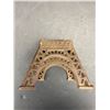 Image 3 : 15" H Cast Iron Eiffle Tower Tea Light Holder