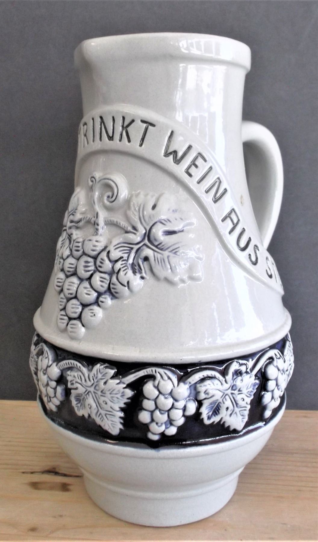 German Pottery Wine Decanter