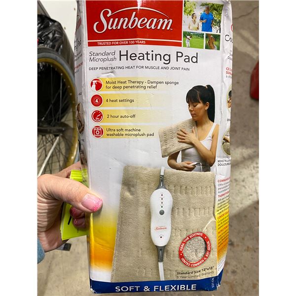 Sunbeam heating pad