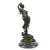 Image 4 : Blind Lady Justice Bronze Statue