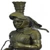 Image 5 : Knight Warrior Bronze Statue on Marble Base Sculpture