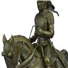 Image 6 : Knight Warrior Bronze Statue on Marble Base Sculpture