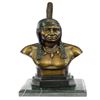 Image 1 : Chief Bust Bronze Sculpture
