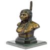 Image 5 : Chief Bust Bronze Sculpture