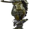 Image 3 : Nude Lady with Angel Bronze Statue