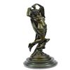 Image 9 : Nude Lady with Angel Bronze Statue