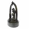 Image 1 : Praying Baby Angel Bronze Sculpture