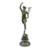 Image 1 : Roman Flying Mercury Bronze Figure