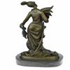 Image 3 : Classical Victorian Woman Bronze Sculpture
