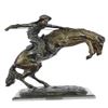 Image 1 : Wooly Chaps Bronze Sculpture