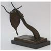 Image 4 : Melting Clock Bronze Figurine