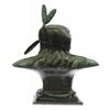 Image 3 : Native Indian Chief Bronze Bust Sculpture