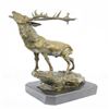 Image 4 : Elk Stag Buck Bronze Sculpture