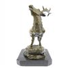 Image 5 : Elk Stag Buck Bronze Sculpture