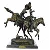 Image 1 : Wounded Bunkie Western Cowboy Bronze Sculpture