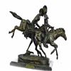 Image 6 : Wounded Bunkie Western Cowboy Bronze Sculpture