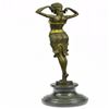 Image 2 : Semi Nude Dancer Bronze Sculpture
