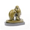 Image 1 : Penguin Trio Bronze Sculpture