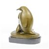 Image 8 : Penguin Trio Bronze Sculpture