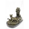 Image 1 : Lion Animal Edition Bronze Sculpture