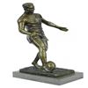 Image 1 : Muscular Rugby Player Bronze Sculpture