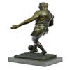 Image 4 : Muscular Rugby Player Bronze Sculpture