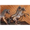 Image 4 : Adventure Action Horses Bronze Statue