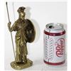 Image 1 : Athena Holding Javelin with Shield Wisdom Cold Cast Sculpture